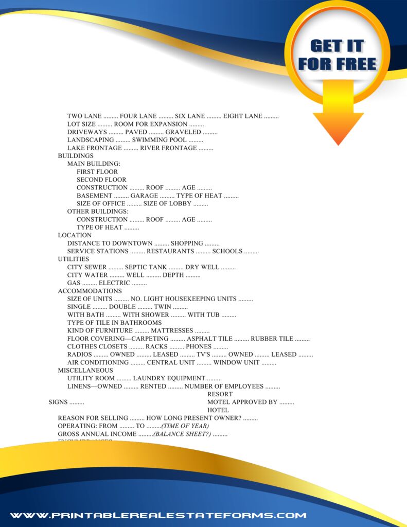 Simple Exclusive Listing Contract Template