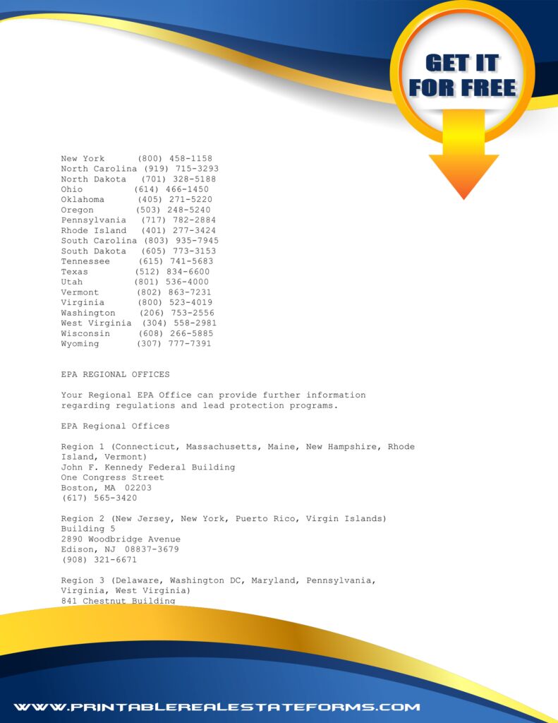 Free  Lead Pamphlet Forms Simple  Lead Pamphlet Template